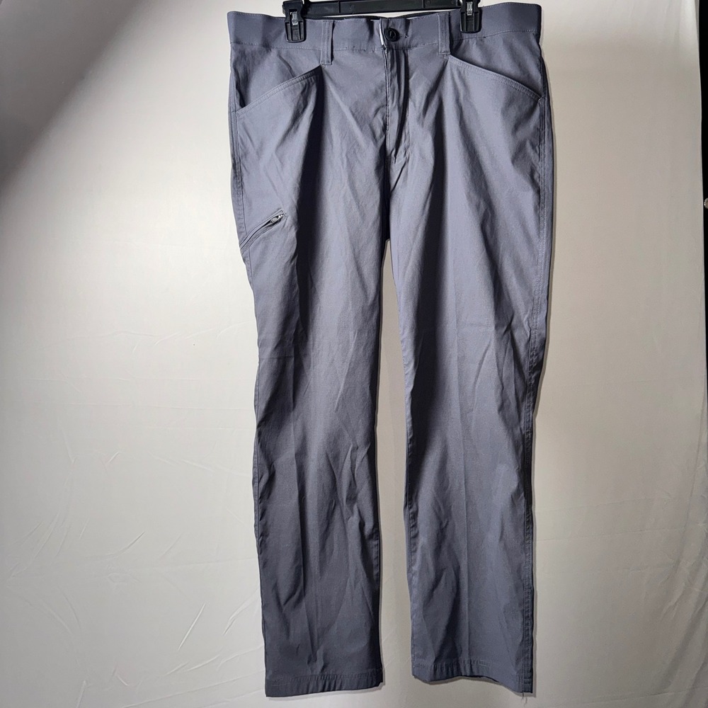 Orvis Mens Tech Pants Gray Stretch Hiking Travel Outdoor‎ 36x29